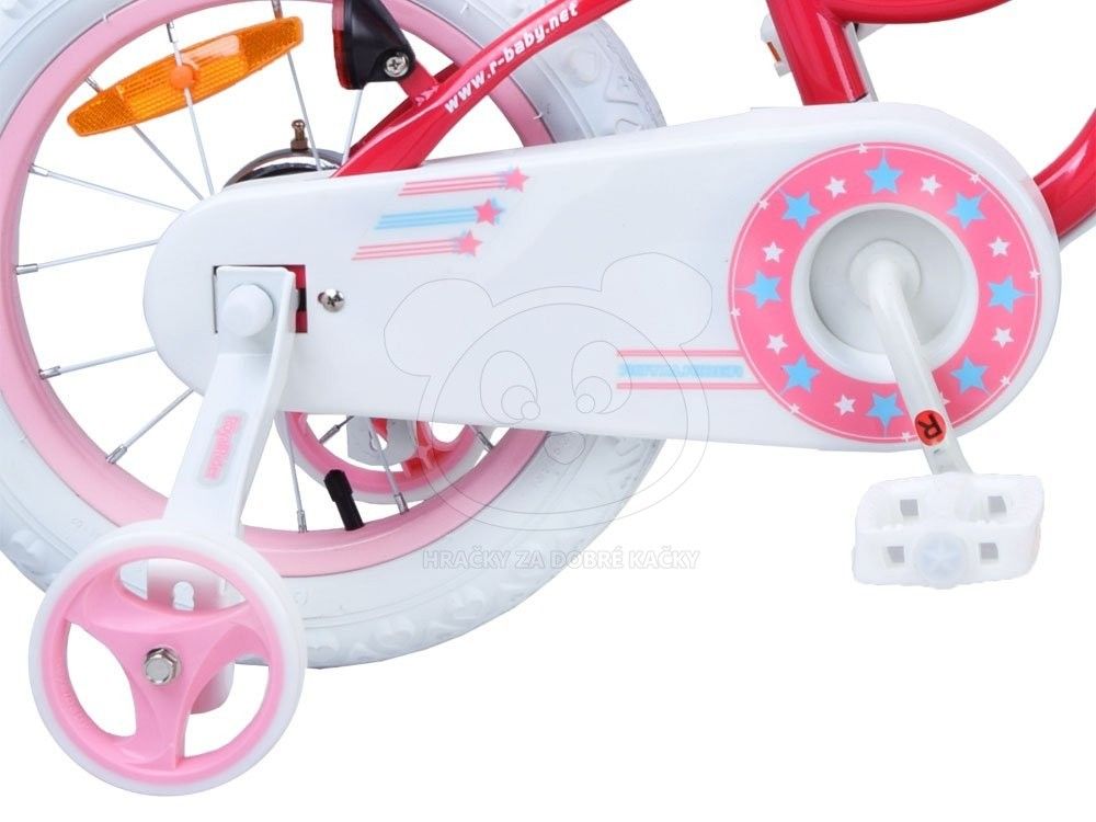 RoyalBaby Dětské kolo 14 "Star Girl - růžové - obrázek 8