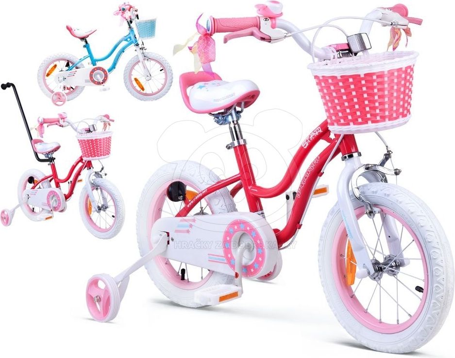 RoyalBaby Dětské kolo 14 "Star Girl - modré - obrázek 15