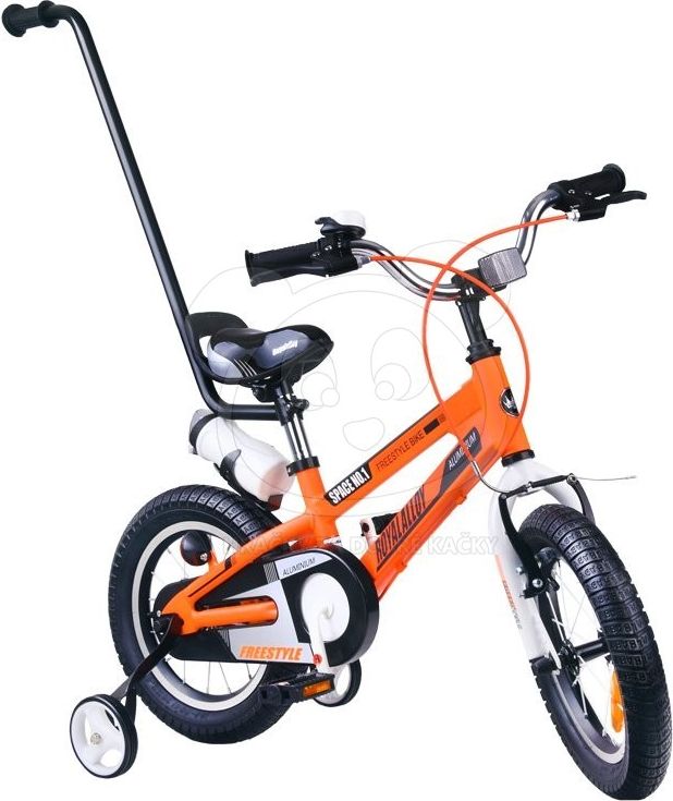 RoyalBaby Dětské kolo 14" Space - oranžové - obrázek 4