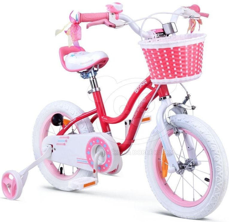RoyalBaby Dětské kolo 12 "Star Girl - modré - obrázek 6