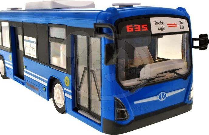 RC Autobus s otevíráním dveří - červený - obrázek 6
