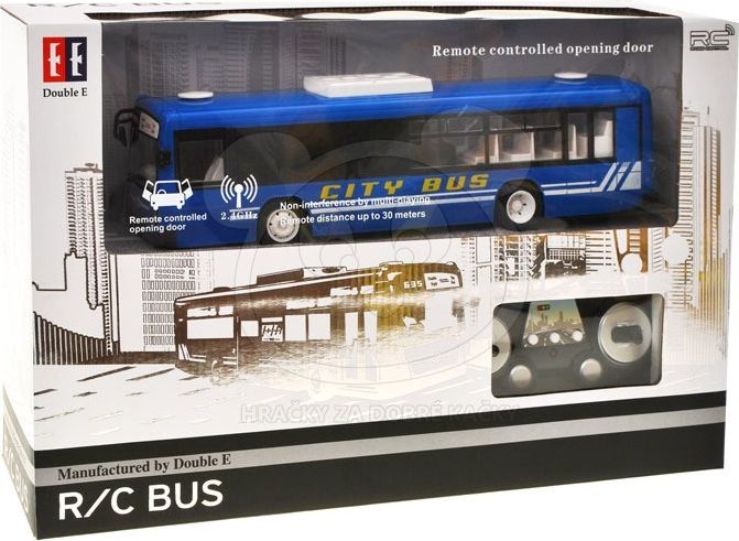 RC Autobus s otevíráním dveří - červený - obrázek 8