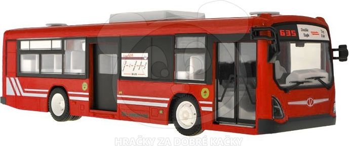 RC Autobus s otevíráním dveří - červený - obrázek 9