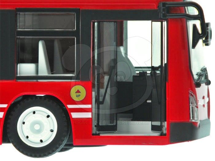 RC Autobus s otevíráním dveří - červený - obrázek 10