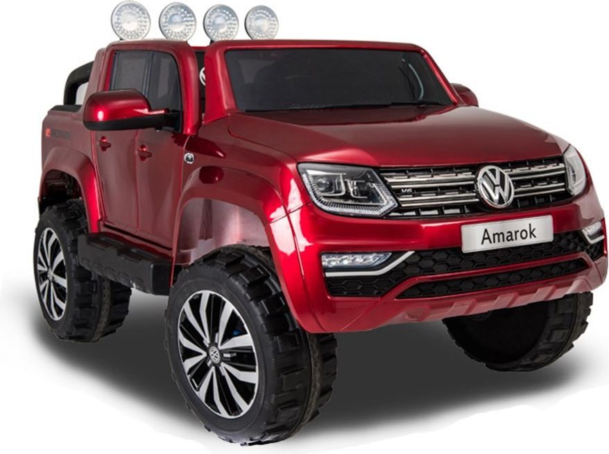 Ramiz elektrické autíčko Volkswagen Amarok Lak - červené - obrázek 1