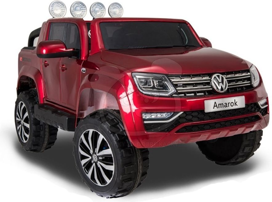 Ramiz elektrické autíčko Volkswagen Amarok Lak - červené - obrázek 3