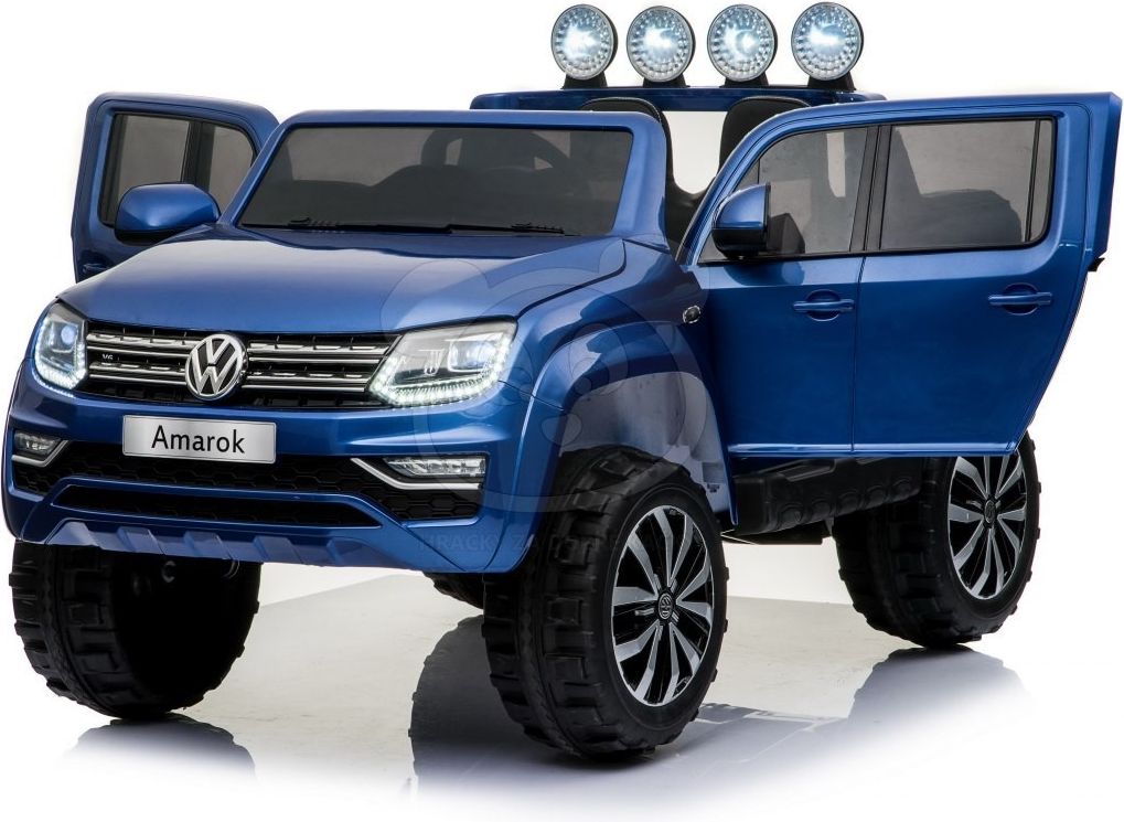 Ramiz elektrické autíčko Volkswagen Amarok Lak - červené - obrázek 4