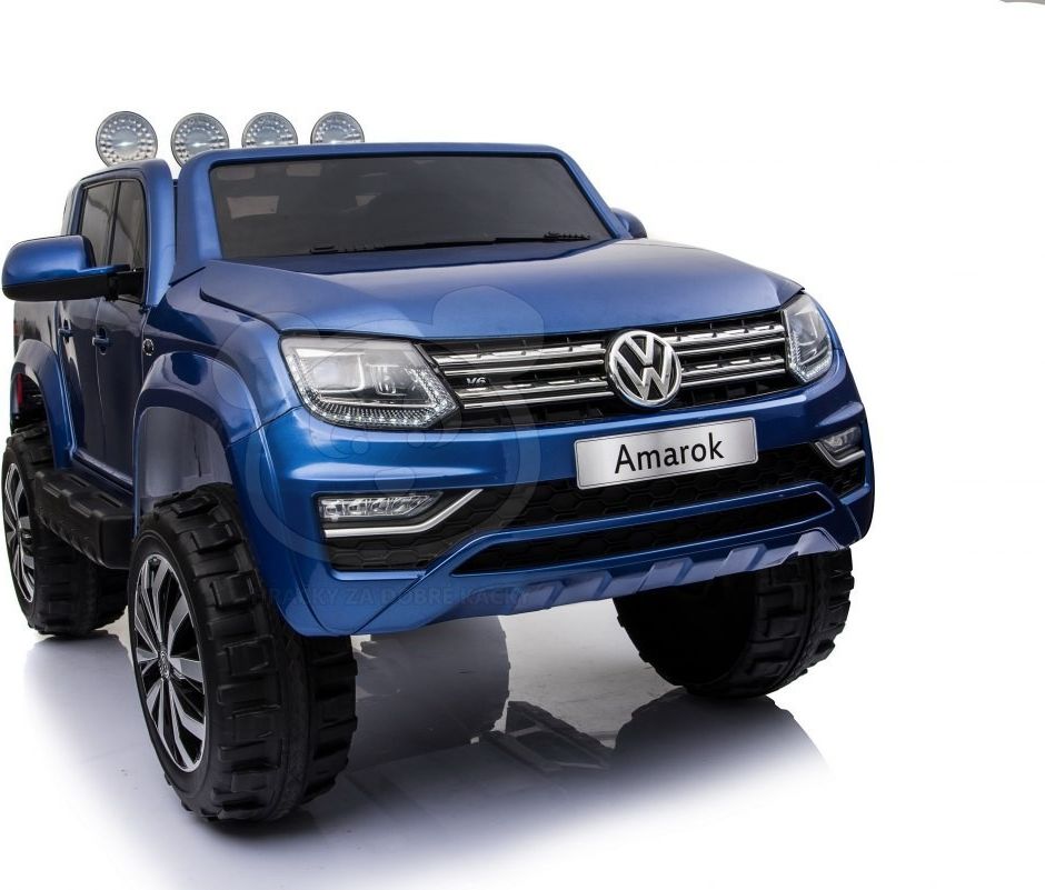 Ramiz elektrické autíčko Volkswagen Amarok Lak - červené - obrázek 6