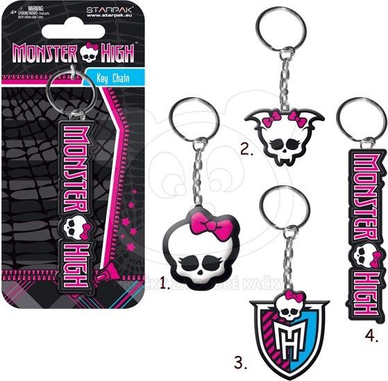 Přívěšek na klíče Monster High 273222 - upírka - obrázek 2