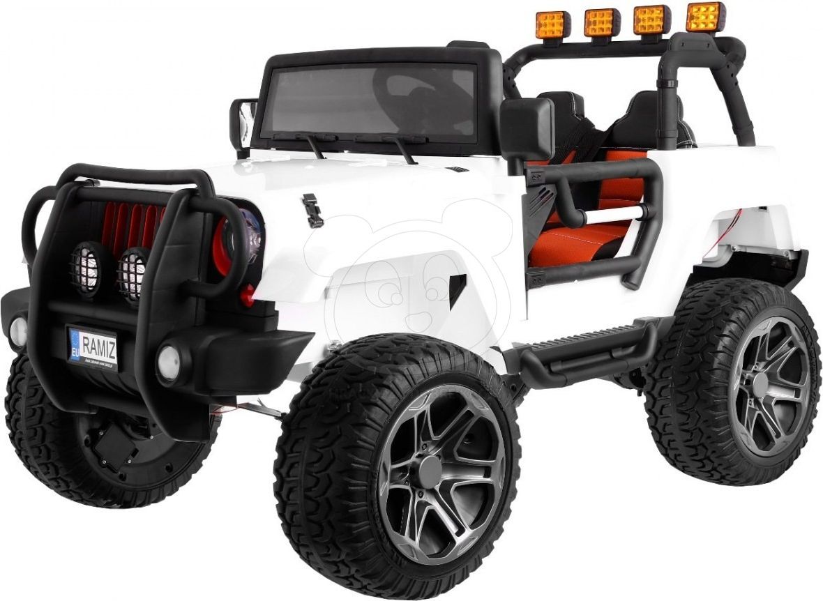 Ramiz elektrické autíčko Wrangler 4x4 s dálkovým 2.4G ovládáním - červené - obrázek 4