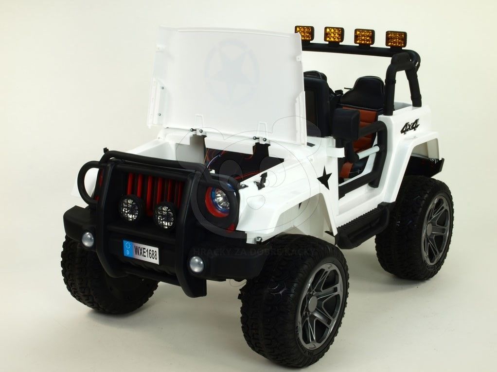 Ramiz elektrické autíčko Wrangler 4x4 s dálkovým 2.4G ovládáním - červené - obrázek 9