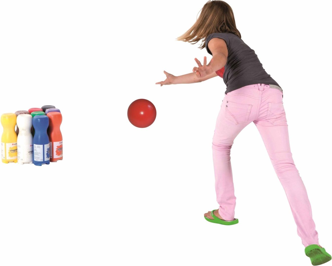 Prstová barva, 1 litr, žlutá - obrázek 3