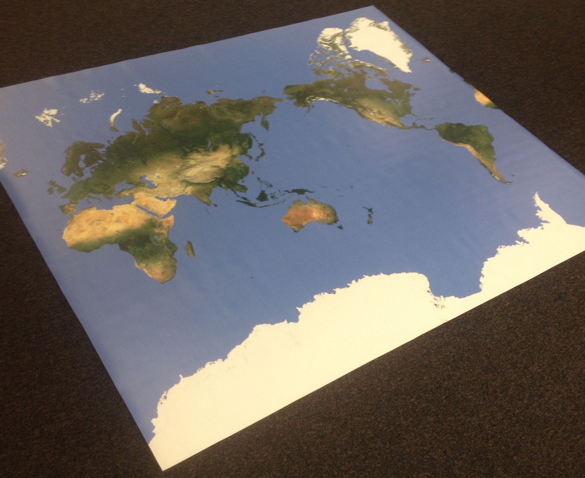 Velká mapa světa - obrázek 1