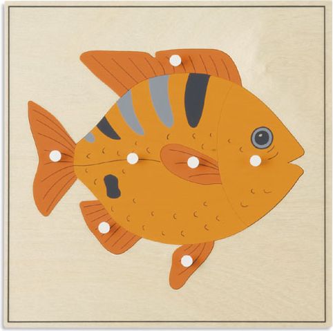 Puzzle – ryba - obrázek 1
