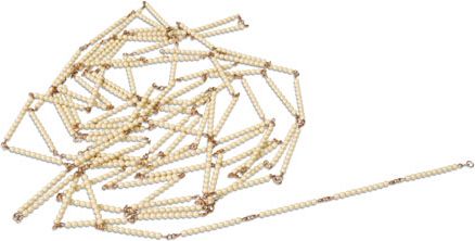 Tisícový řetěz – skleněné perličky samostatné - obrázek 1