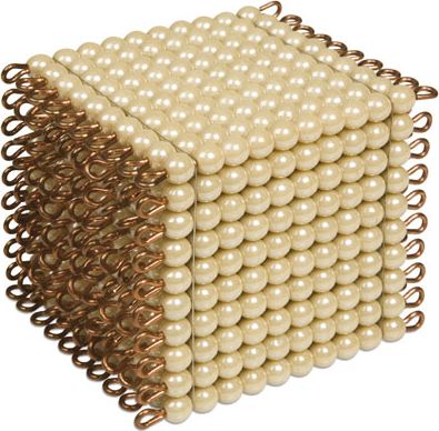 Zlatý perlový materiál – tisíc – skleněné perličky volné - obrázek 1
