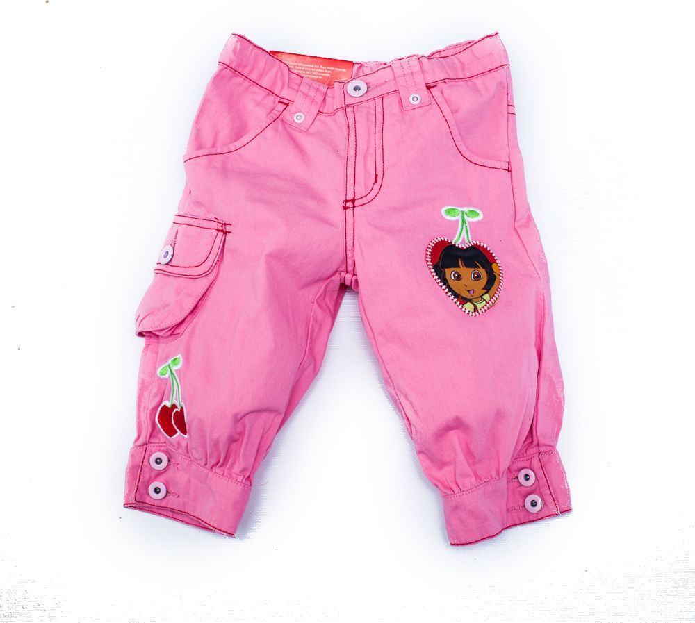 Tvmania Dora kalhoty růžové, tříčtvrteční 2-8 let Velikost: 116 - obrázek 1