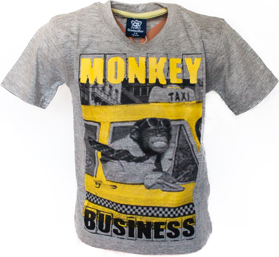 CargoBay Tričko chlapecké LGM Monkey Business 2-6 let Velikost: 104 - obrázek 1