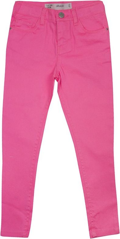 Denim Co. Džíny skinny růžové dívčí Velikost: 116 - obrázek 1