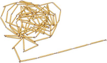 Tisícový řetěz – umělé perličky samostatné - obrázek 1