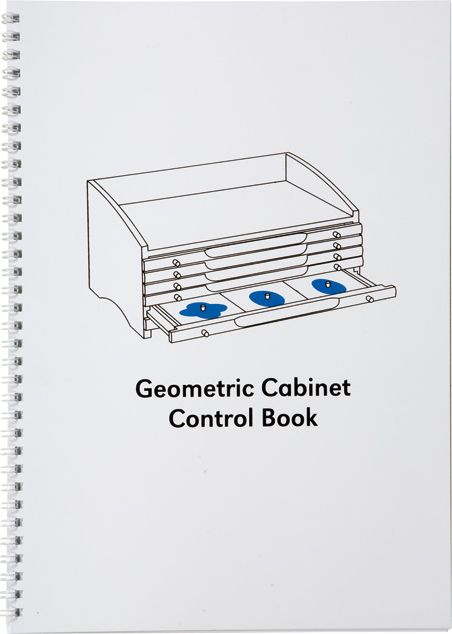 Kontrolní kniha ke Geometrické komodě, anglicky - obrázek 1