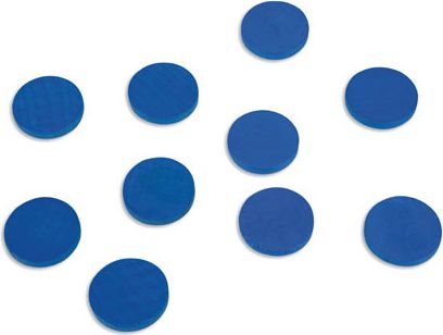 100 ks žetonů – modrých - obrázek 1