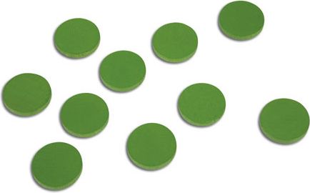 100 ks žetonů – zelených - obrázek 1