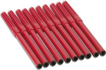 Červené tužky pro Bodovou hru, 10 ks - obrázek 1