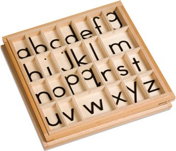 Malá pohyblivá abeceda, tiskací černá písmena - obrázek 2