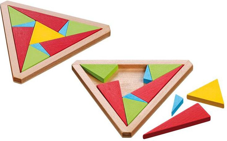 Hlavolam Triangular Puzzle - obrázek 1
