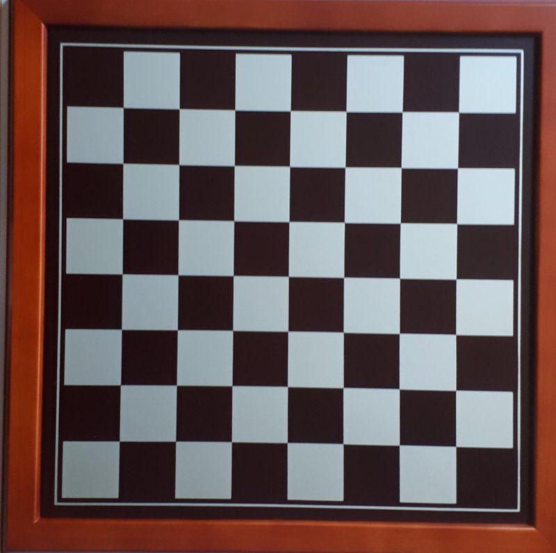Šachovnice celá - dřevěná s rámem 5x5 cm políčko - obrázek 1