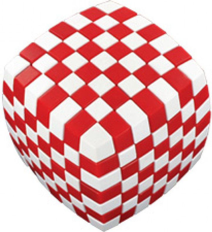 Kostka 7x7x7 V-Cube červená - obrázek 1