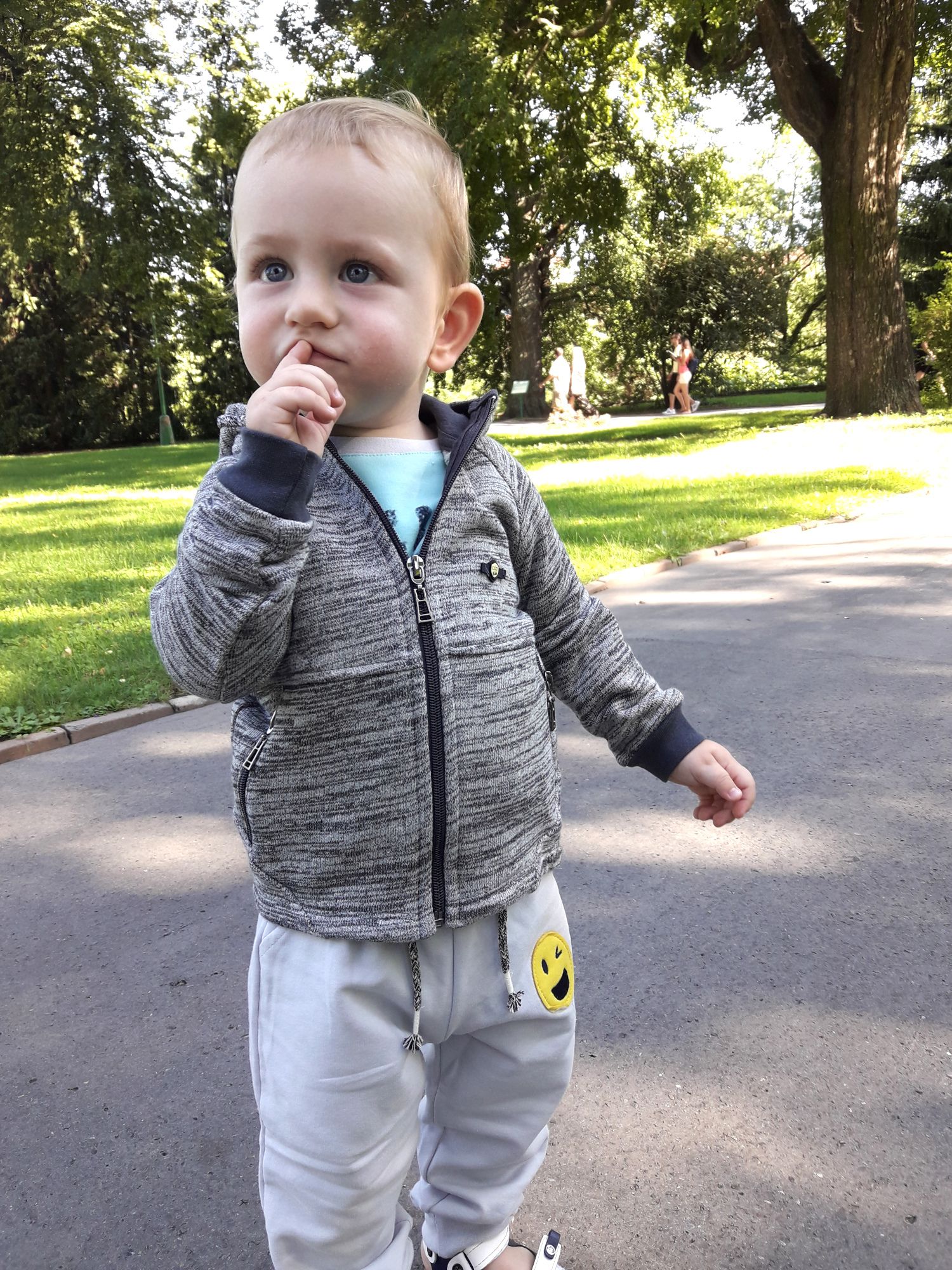 Cigit Kids dětská podzimní bunda z přírodní bavlny 104 - obrázek 2