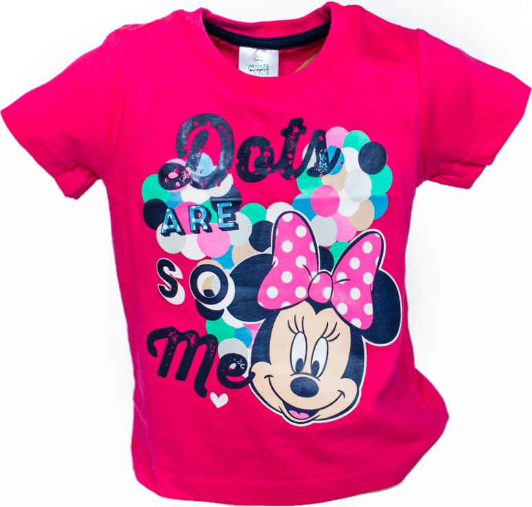 Disney Minnie Mouse tričko 1-8 let Velikost: 128 - obrázek 1