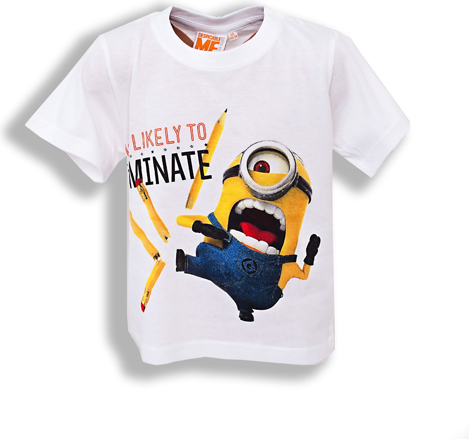 MINION Tričko Mimoni dětské bílé 6-12 let Velikost: 134 - obrázek 1