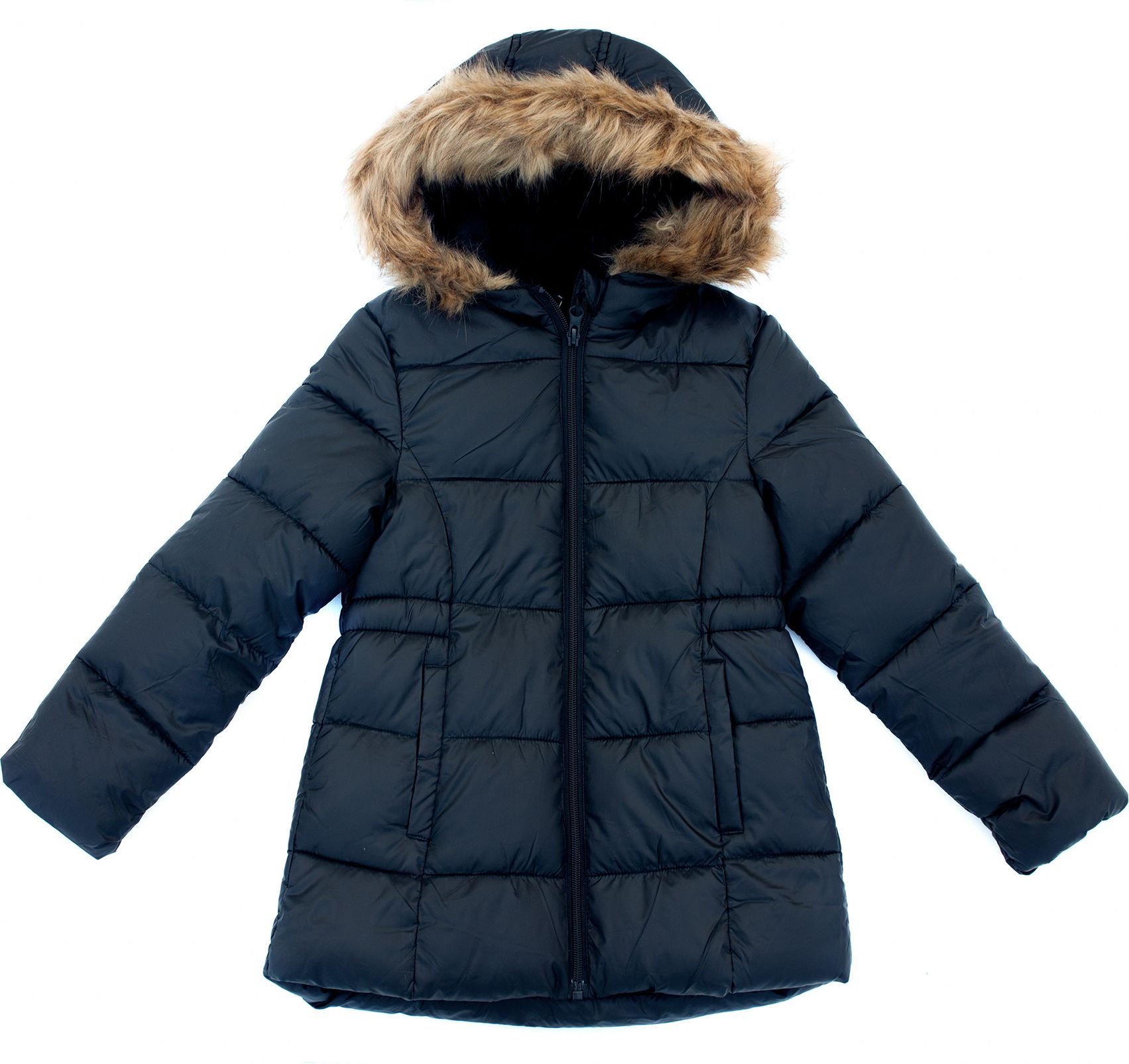 YD Dětská zimní bunda černá Velikost: 158 - obrázek 1