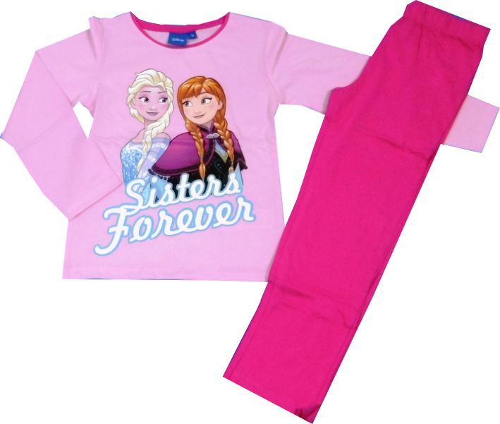 Disney Dětské, dívčí pyžamo Frozen Velikost: 140 - obrázek 1
