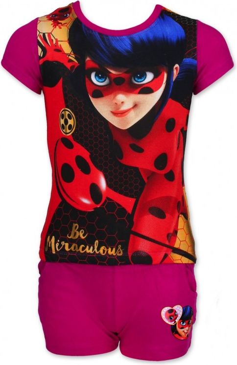 Setino - Dívčí letní souprava Kouzelná beruška (Ladybug) - vel. 104 - obrázek 1