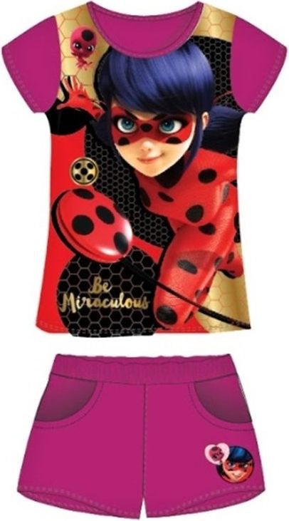 Setino - Dívčí letní souprava Kouzelná beruška (Ladybug) - vel. 104 - obrázek 2