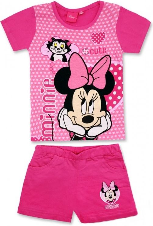 Setino - Dívčí letní souprava Minnie Mouse (Disney) - vel. 98 - obrázek 1
