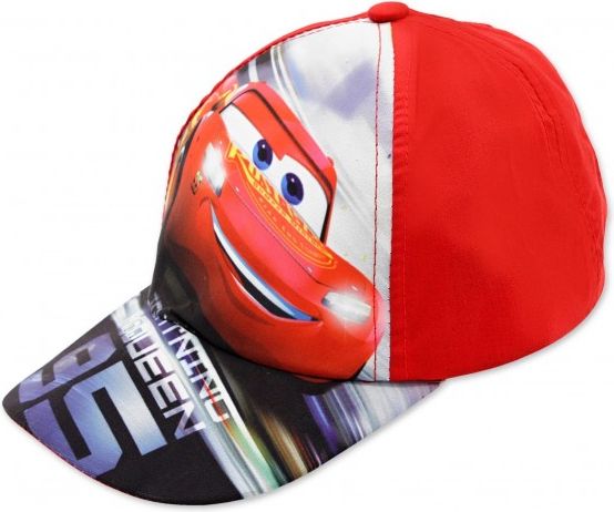 Setino - Chlapecká kšiltovka auta McQueen (Cars) - červená - vel. 54 - obrázek 2