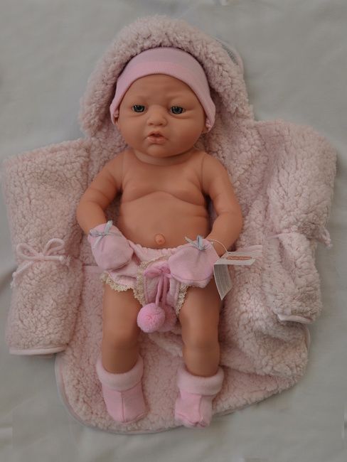 Realistické miminko - holčička - Pikolin Gris y Rosa - obrázek 2