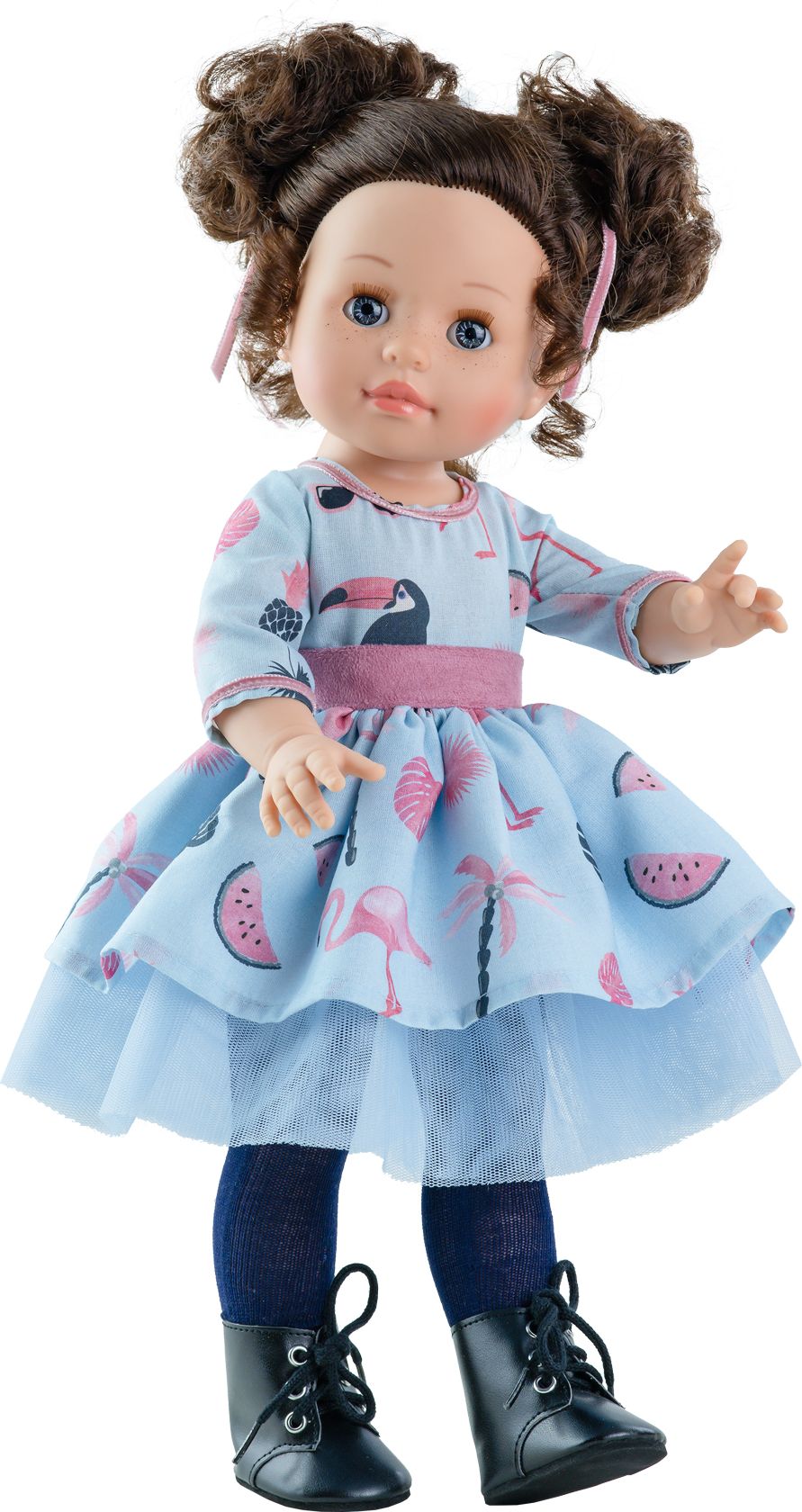Realistická panenka Emily s drdůlky od f. Paola Reina - obrázek 1