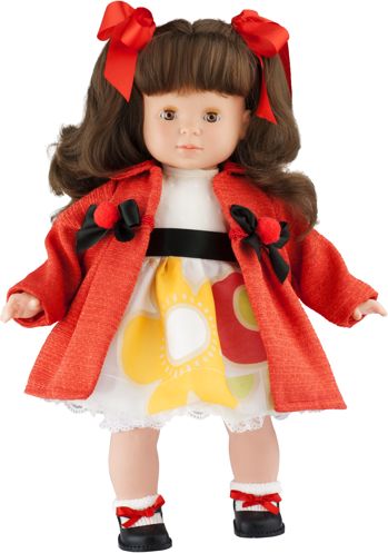 Realistická panenka holčička Blanca - tmavé vlásky od f. Berjuan ze Španělska - obrázek 1