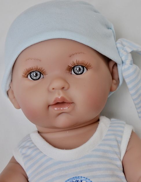 Realistické, miminko, chlapeček, Vestida de Azul, jako, živé, prodej, španělské, ze Španělska, bábätko, vinyl, Tonino, zdarma, cm, 42, pro, holky - obrázek 1