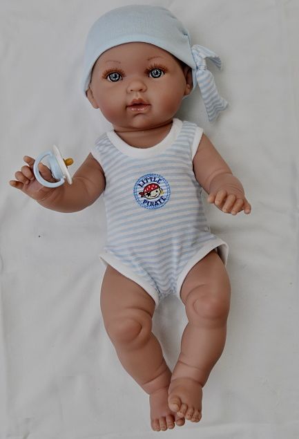 Realistické, miminko, chlapeček, Vestida de Azul, jako, živé, prodej, španělské, ze Španělska, bábätko, vinyl, Tonino, zdarma, cm, 42, pro, holky - obrázek 2