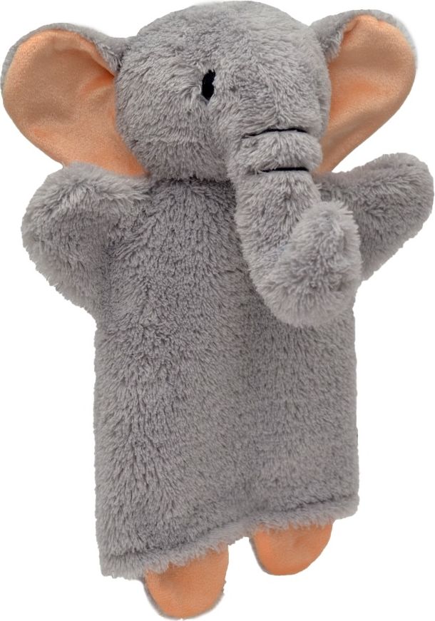 Maňásek na ruku - Slon šedý - obrázek 1
