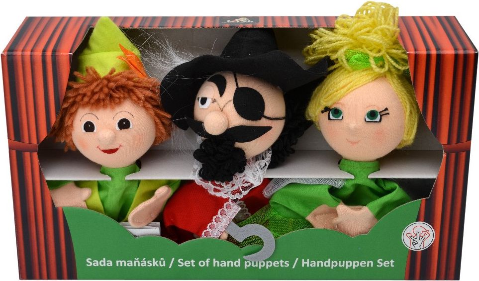 Krabička maňásků na ruku - Petr Pan - obrázek 1