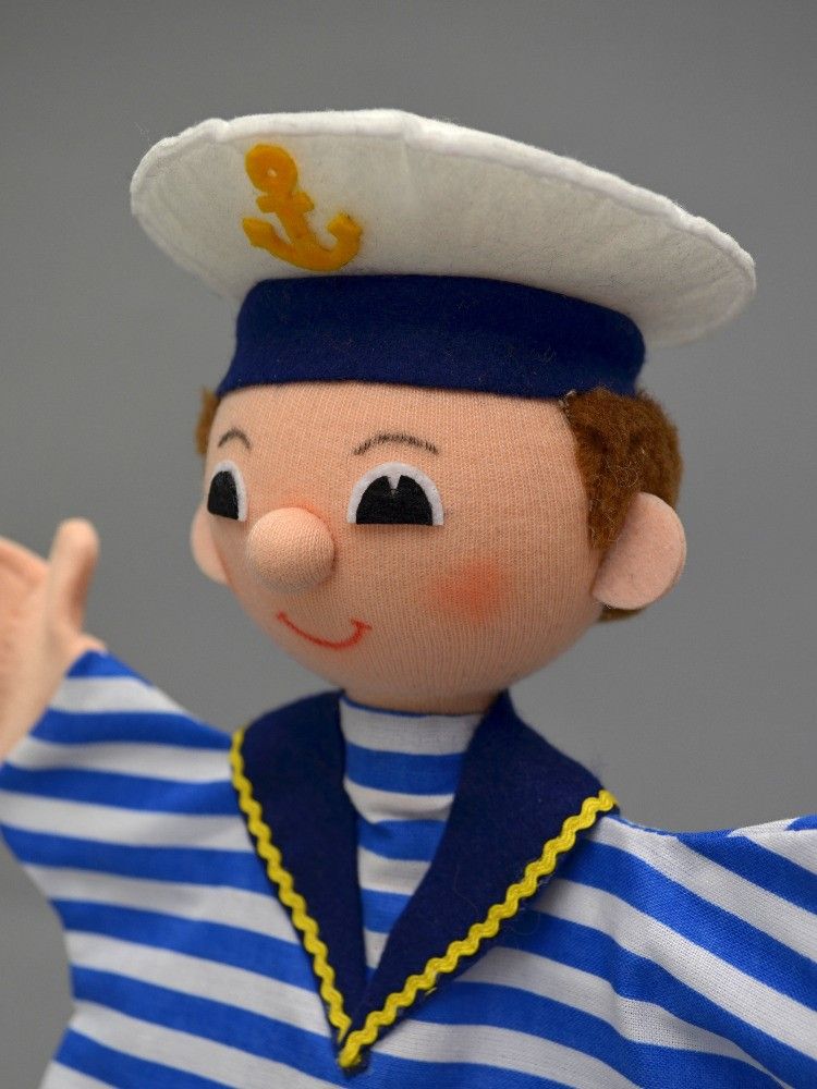 Maňásek na ruku - Námořník - obrázek 1