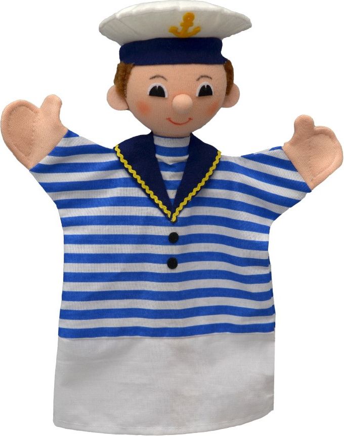 Maňásek na ruku - Námořník - obrázek 2